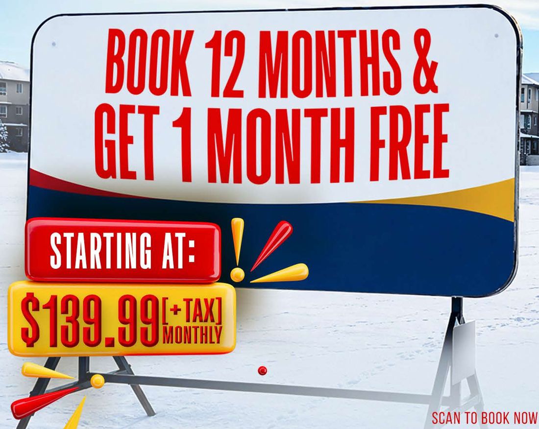 Janex promotion: book 12 months and get 1 month free, starting at $139.99 monthly